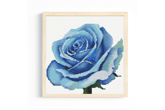 Blue Rose 1 Cross Stitch Pattern: A Designer's Review