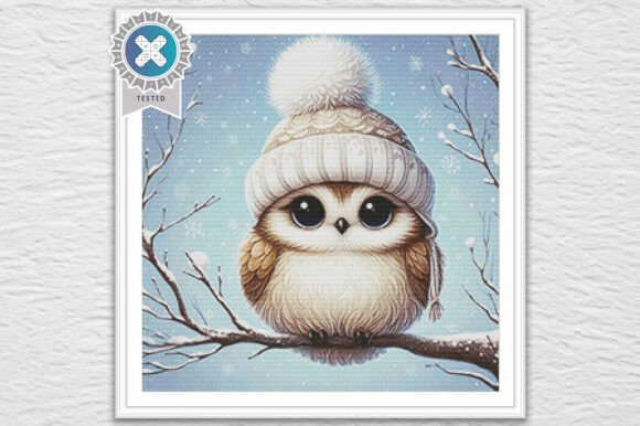 Cute Owl Winter Cross Stitch: A Designer's Review