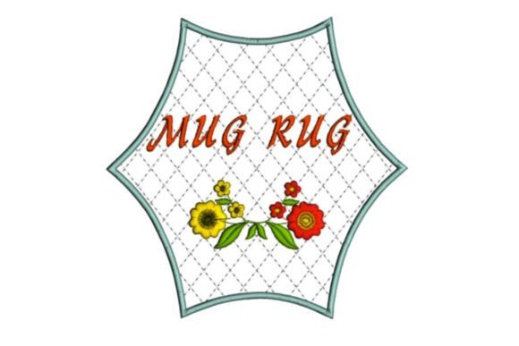Floral Mug Rug: A Seasonal Embroidery Review