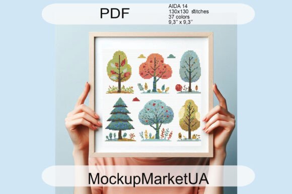 Review: Autumn Cross Stitch Patterns PDF for Etsy Shops
