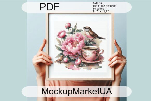 Review: Flowers Cross Stitch Patterns PDF DIY for Craft Fairs