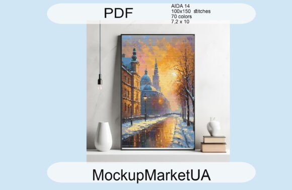 Review: Winter Cross Stitch Patterns PDF for Etsy Sellers