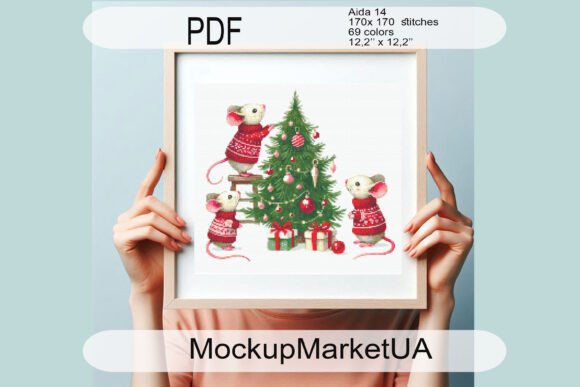 Reviewing Family Mouse Cross Stitch Patterns PDF for Holiday Sales