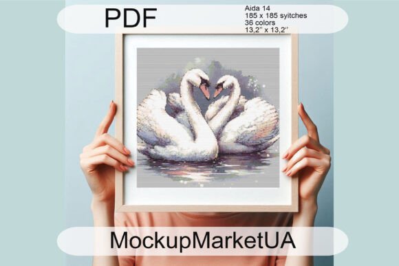 Swan Cross Stitch Patterns PDF Birds Review