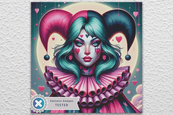 Valentine's Harlequin Cross Stitch Review